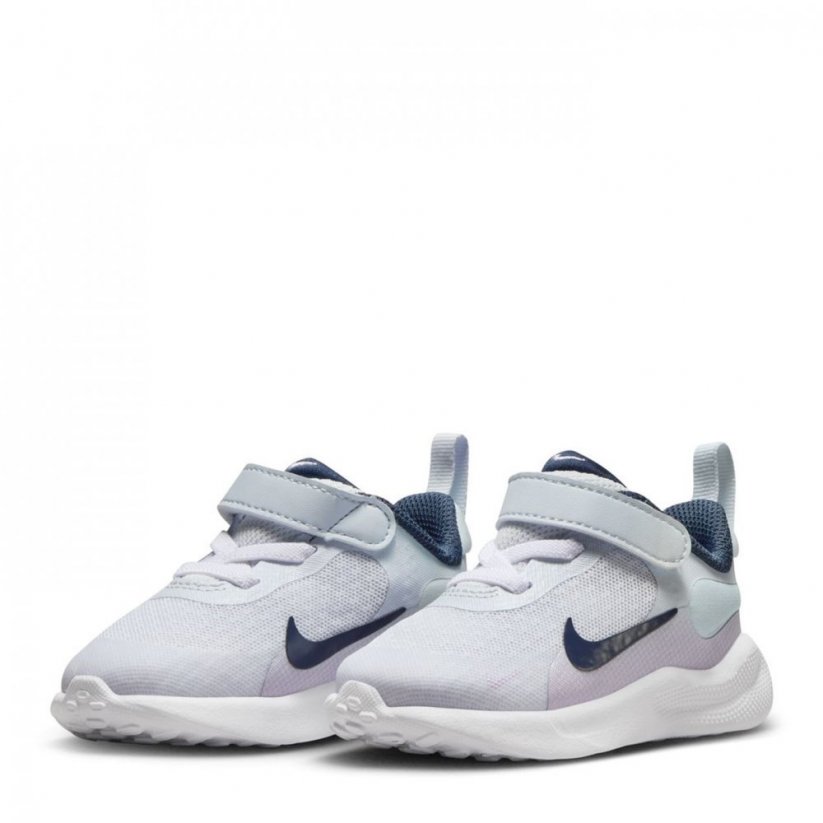 Nike Revolution 7 Baby/Toddler Shoes Grey/Navy