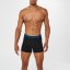 Lee Cooper Cooper Essential Boxer Trunk 10-Pack Mens Black with Multi Band