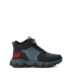 Skechers Unisex Kids' Ranger Non Waterproof Walking Shoes Black/Red