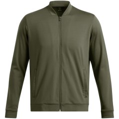 Under Armour Men's Meridian Bomber Four-Way Stretch Moisture-Wicking Performance Training Jacket Green