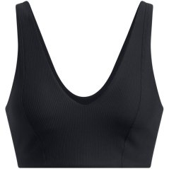 Under Armour Women's Rib Low Impact Sports Bra Black