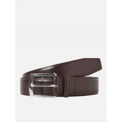 Jack and Jones Men's Markus Faux Leather Belt Brown Stone