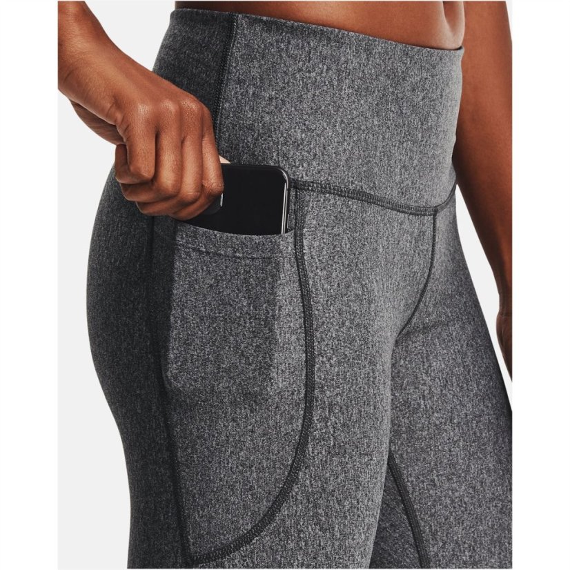 Under Armour HeatGear® No-Slip Waistband Full-Length Leggings Women's Charcoal Light Heather