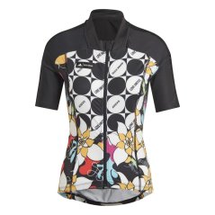adidas Rich Mnisi x The Cycling Short Sleeve Shirt Womens Black