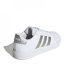 adidas Grand Court Tennis Shoes Juniors White/Silver