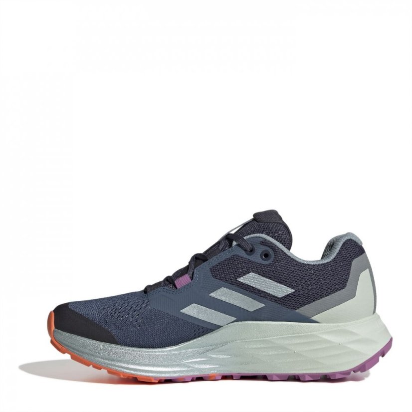 adidas Terrex Two Flow Trail Running Shoes Womens Steel/Gry/Lilac