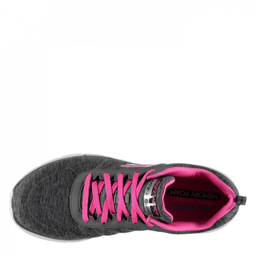 Skechers Appeal 3.0 Trainers Junior Girls Charcoal/Pink