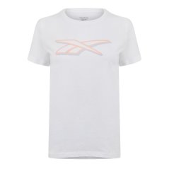 Reebok Women's Vector Graphic Regular Fit T-Shirt White