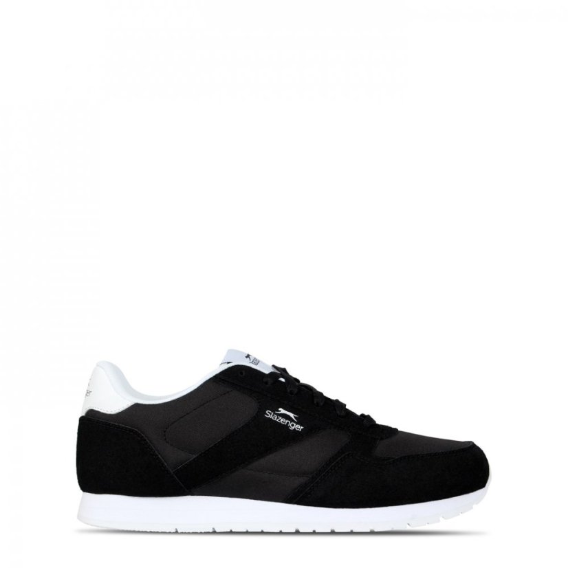 Slazenger Classic Mens Trainers Black/White