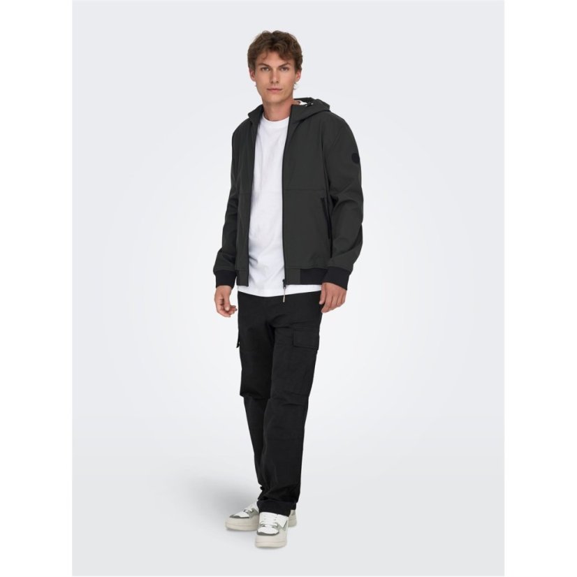 Only and Sons Men's Cargo Trousers Black