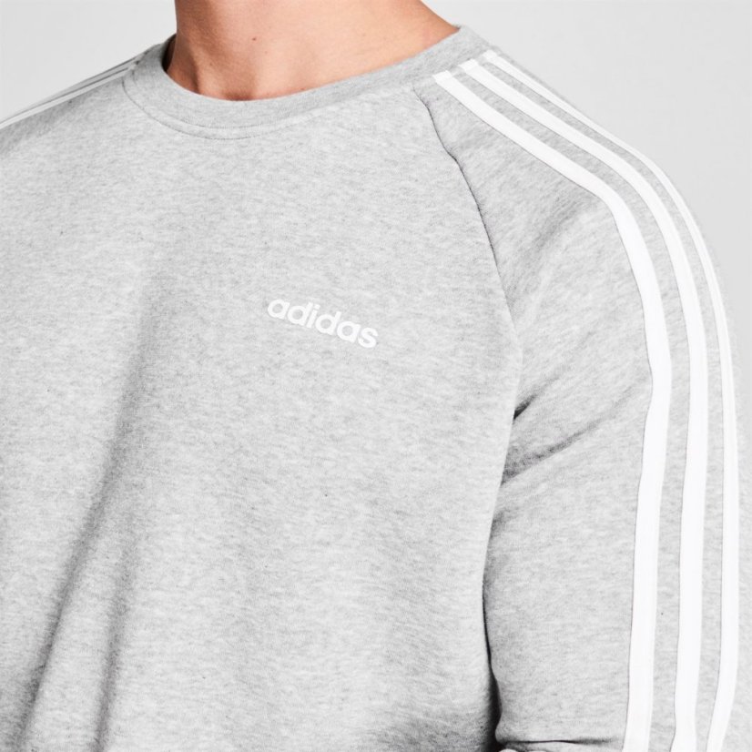 adidas Studio Lounge 3-Stripes Sweatshirt Wome Med Grey