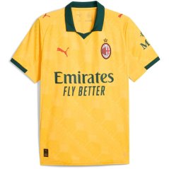 Puma AC Milan Third Shirt 2025 2026 Adults Yellow/Green