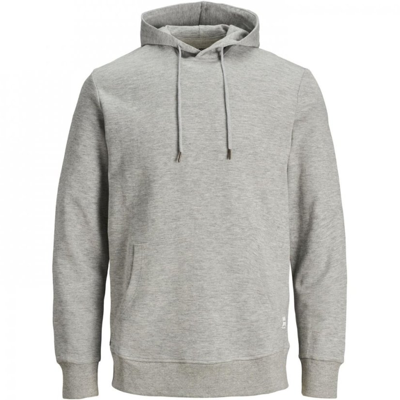 Jack and Jones Basic Hoodie Light Grey