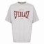 Everlast Men's Cotton Short Sleeve Crew Neck T-Shirt Grey