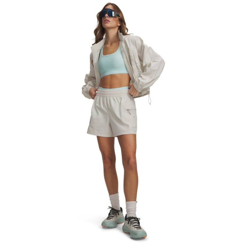 Under Armour Womens Explor Hike Tech Shorts Summit White