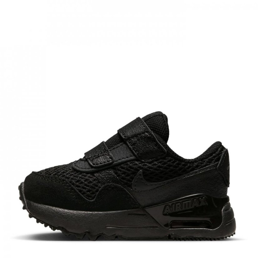 Nike Air Max System Baby Sneakers Black/Grey