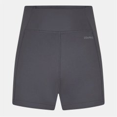 USA Pro 3 Inch Shorts Ladies Charcoal