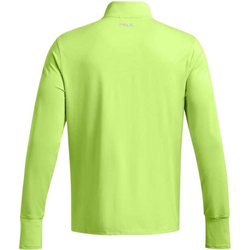 Under Armour Men's Long-Sleeve Performance Running Top Green