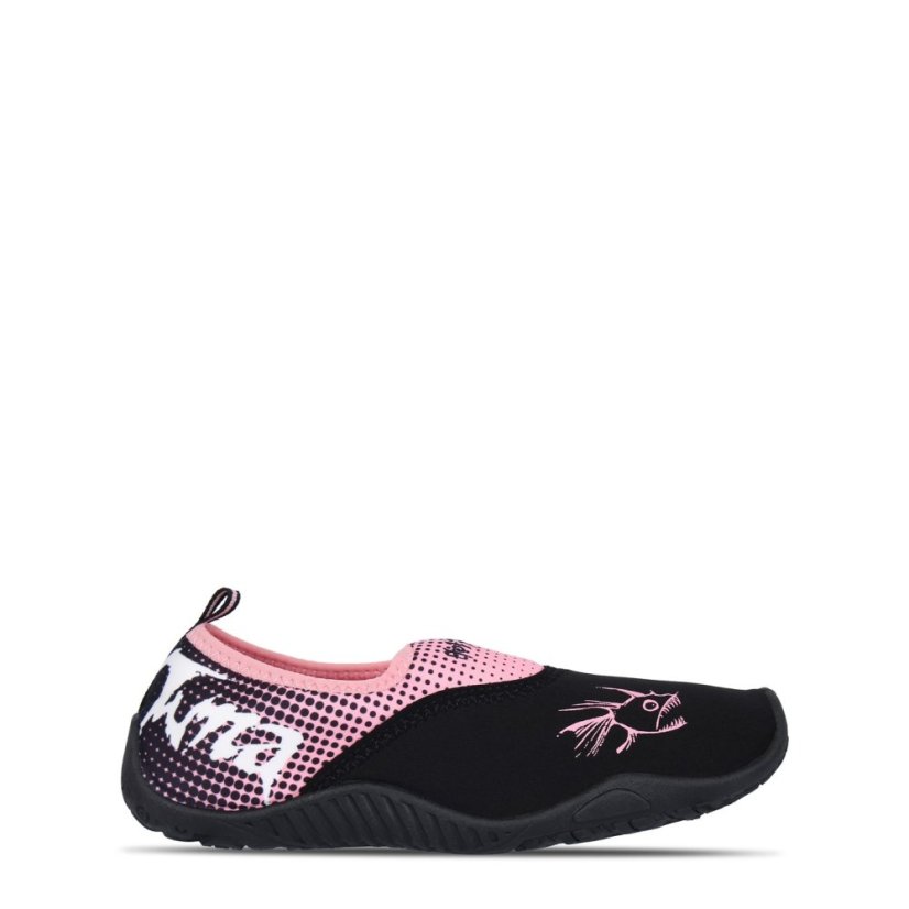 Hot Tuna Aqua Water Shoes Junior Black/Pink Fade
