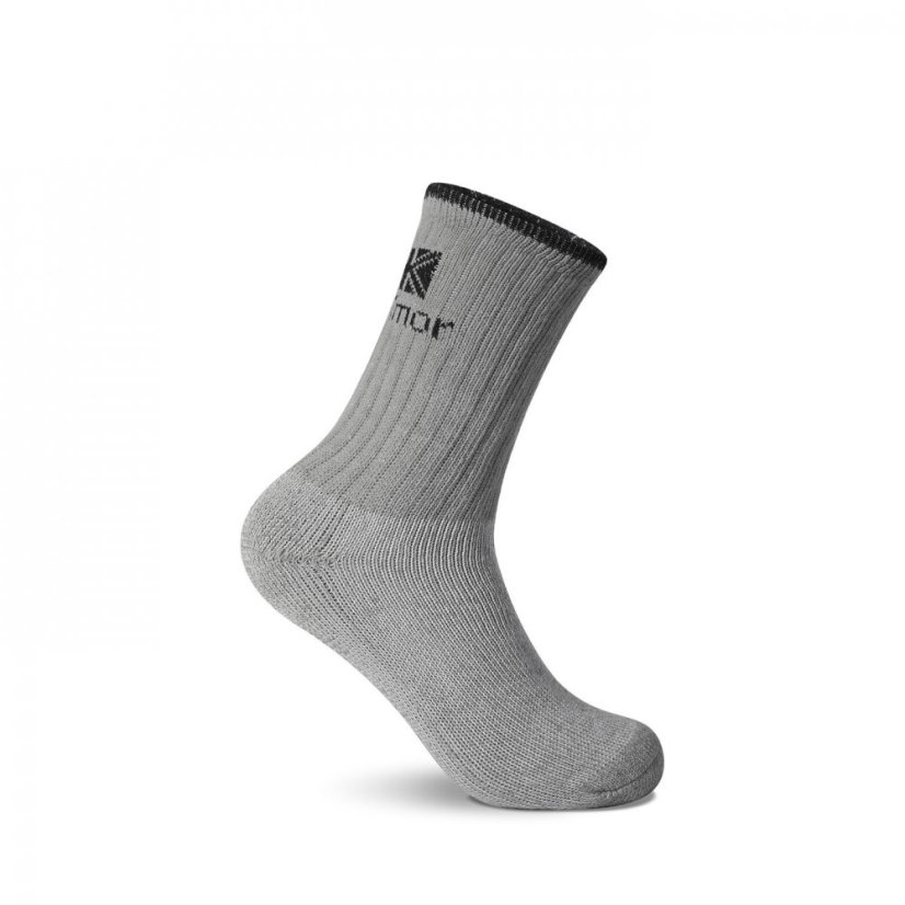 Karrimor Heavyweight Boot Sock 3 Pack Mens Grey