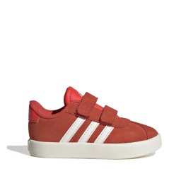adidas VL Court 3.0 Infants Shoes red/white