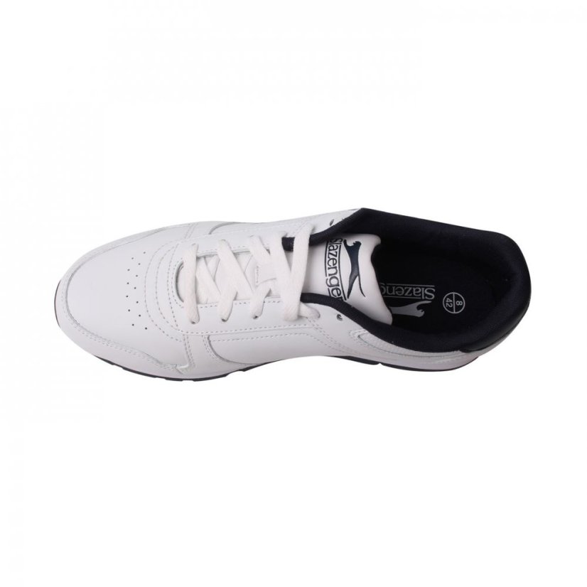 Slazenger Classic Mens Trainers White/Navy