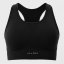 USA Pro UP Seamless Crop Sports Bra Black