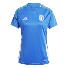 adidas Italy Home Shirt 2024 Womens Blue