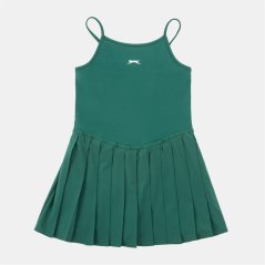 Slazenger Pleat Dress Forest Green