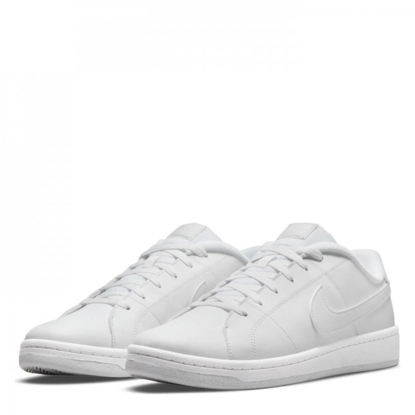 Nike Court Royale 2 Next Nature Shoes Mens Triple White - Veľkosť: 6 (39)