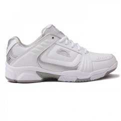 Slazenger Ladies Tennis Shoes White/Silver