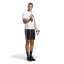 adidas 3 Stripe Essentials Pique Training pánské šortky Black/White