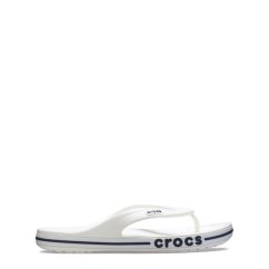 Crocs Bayaband Flip Flop Mens White/Navy