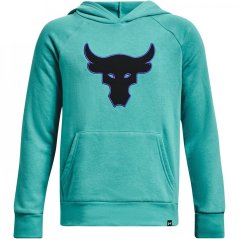 Under Armour Armour Pjt Rck Brhm Bull Aplique Hd Hoody Boys Green