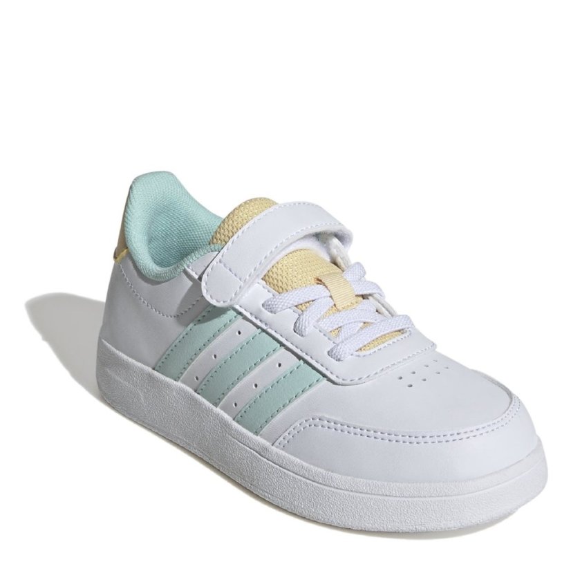 adidas Breaknet 2.0 Shoes Kids White/Aqua