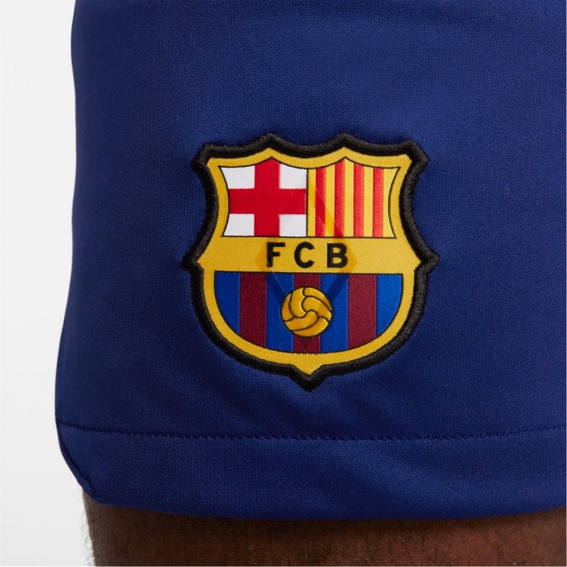 Nike Barcelona Home Shorts 2023 2024 Adults Blue/White