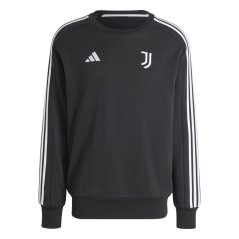 adidas Juventus DNA Sweatshirt Adults 2024 2025 Black