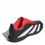 adidas Predator 24 League Children's Astro Turf Football Boots Black/White/Red