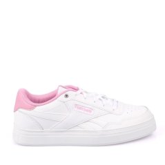 Reebok Court Advance Bold Trainers White pink