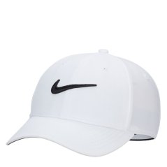 Nike Dri-FIT Club Structured Swoosh Cap White/Black