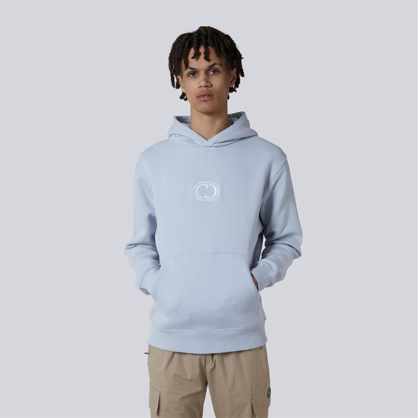 Criminal Damage Unisex Adults Maison Knitted Hoodie Lunar Rock