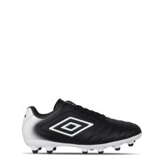 Umbro Calcio Firm Ground Football Boots Childrens Black/White