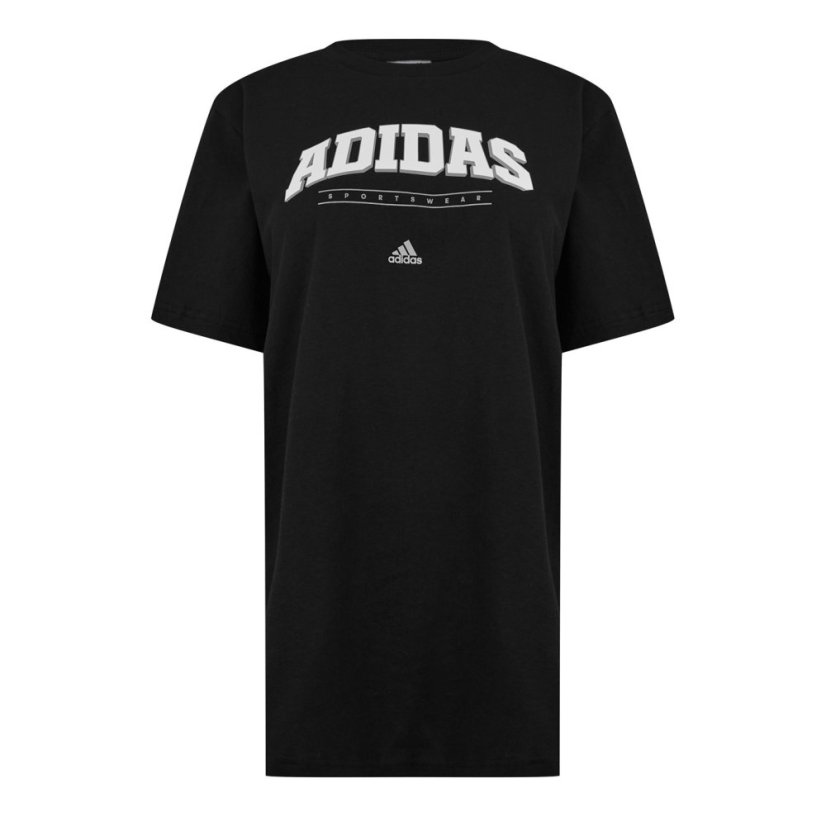 adidas Collegiate Graphic dámske tričko Black/White