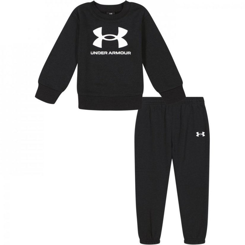 Under Armour Armour Big Logo Set Infant Boys Black/White