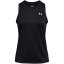 Under Armour Women's Tech Solid Tank Vest Black/White