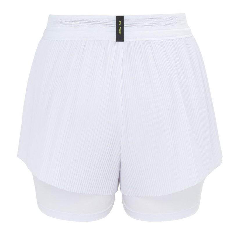 Slazenger 2 in 1 Short Womens White