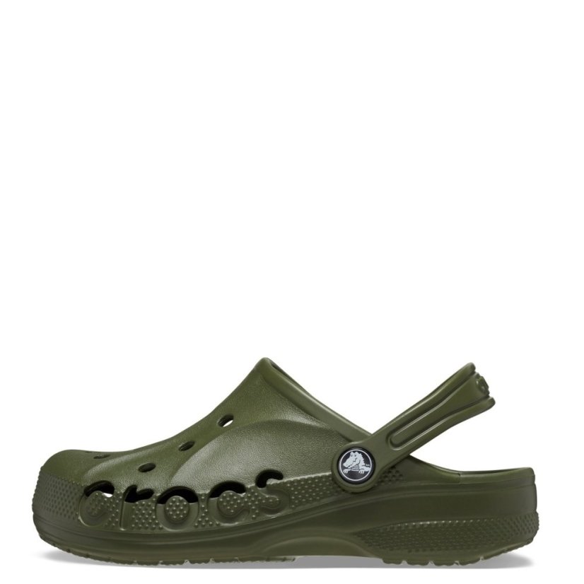 Crocs Baya Clogs Childrens Army Green