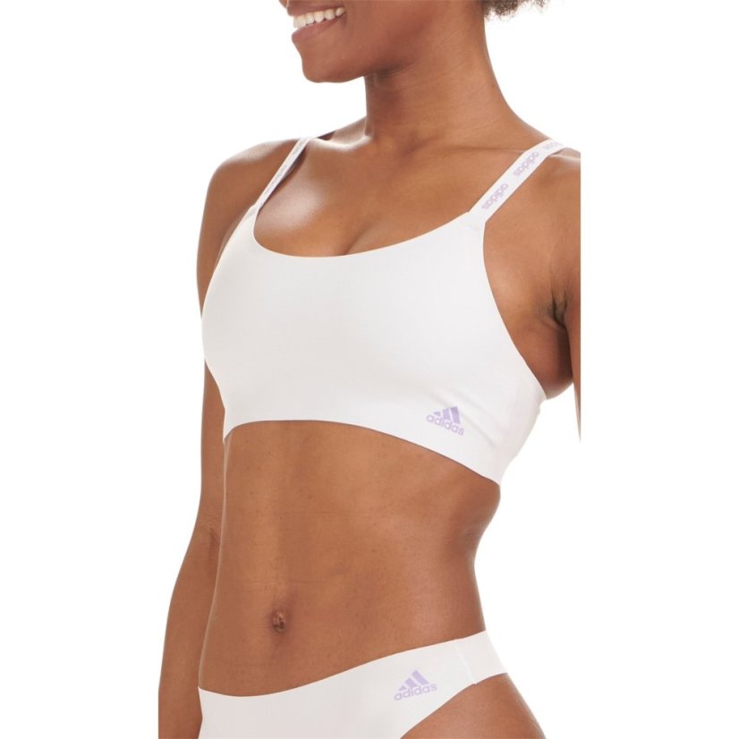 adidas Active Micro Flex Scoop Lounge Bra Dash Grey