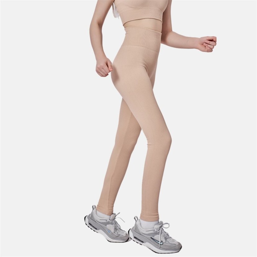 Miso High Waisted Legging Womens Nude