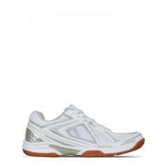 Slazenger Indoor Shoes Ladies White/Silver